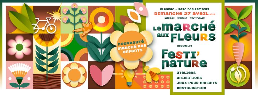 Le marché aux fleurs